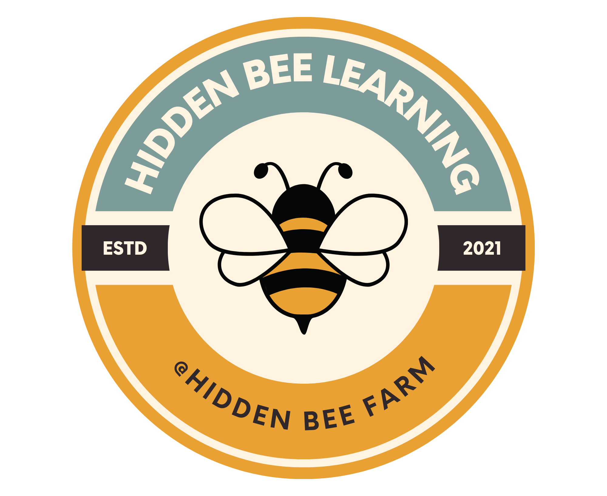 Hidden Bee Learning logo